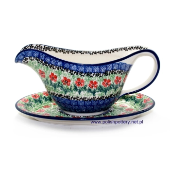 Sosjerka 0,6L z podstawką dek. 1916X